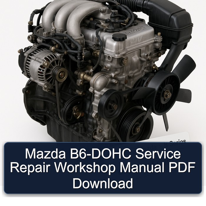 Mazda B6-DOHC Service Repair Workshop Manual PDF Download