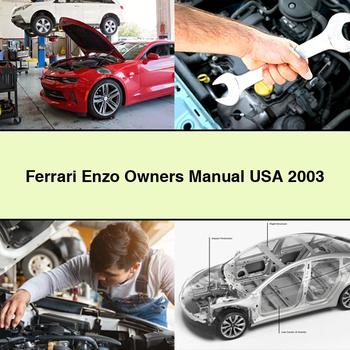 Ferrari Enzo Owners Manual USA 2003 PDF Download