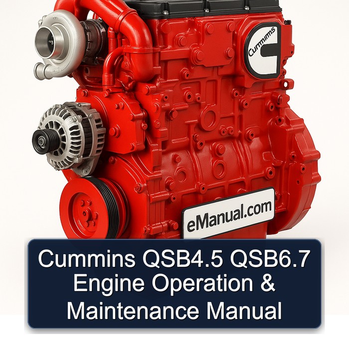 Cummins QSB4.5 QSB6.7 Engine Operation & Maintenance Manual