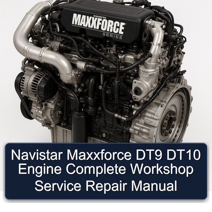 Navistar Maxxforce DT9 DT10 Engine Complete Workshop Service Repair Manual