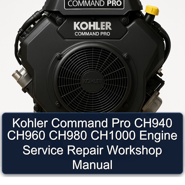 Kohler Command Pro CH940-CH1000 Werkstatt Handbuch