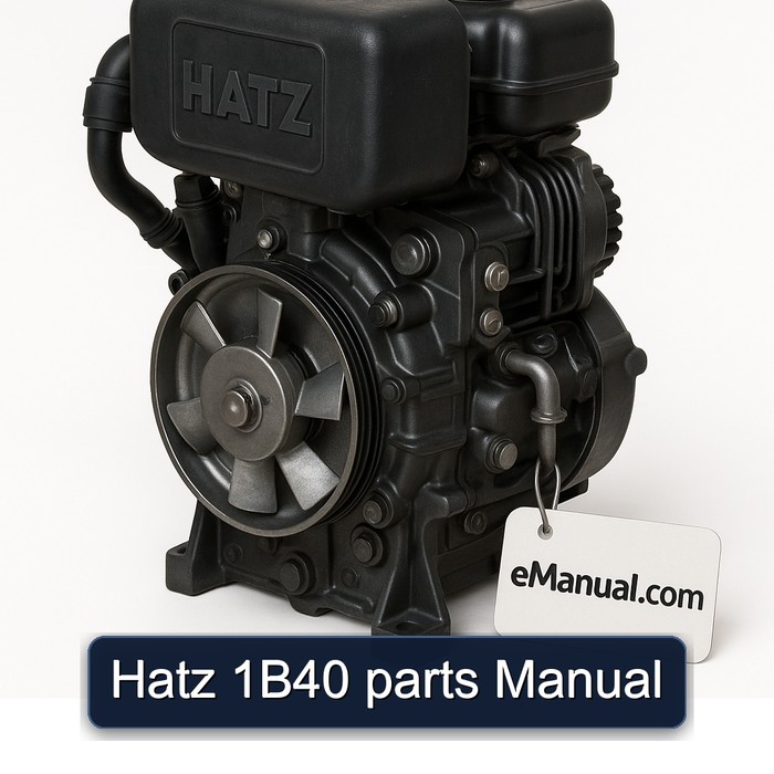 Hatz 1B40 parts Manual
