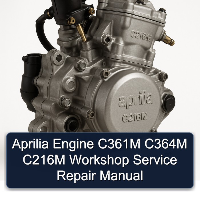 Aprilia Engine C361M C364M C216M Workshop Service Repair Manual