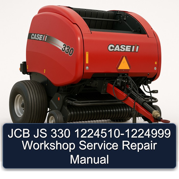 JCB JS 330 1224510-1224999 Workshop Service Repair Manual