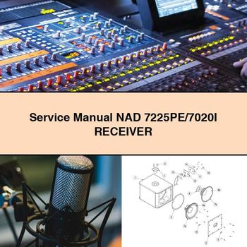 Service Repair Manual NAD 7225PE/7020I Receiver