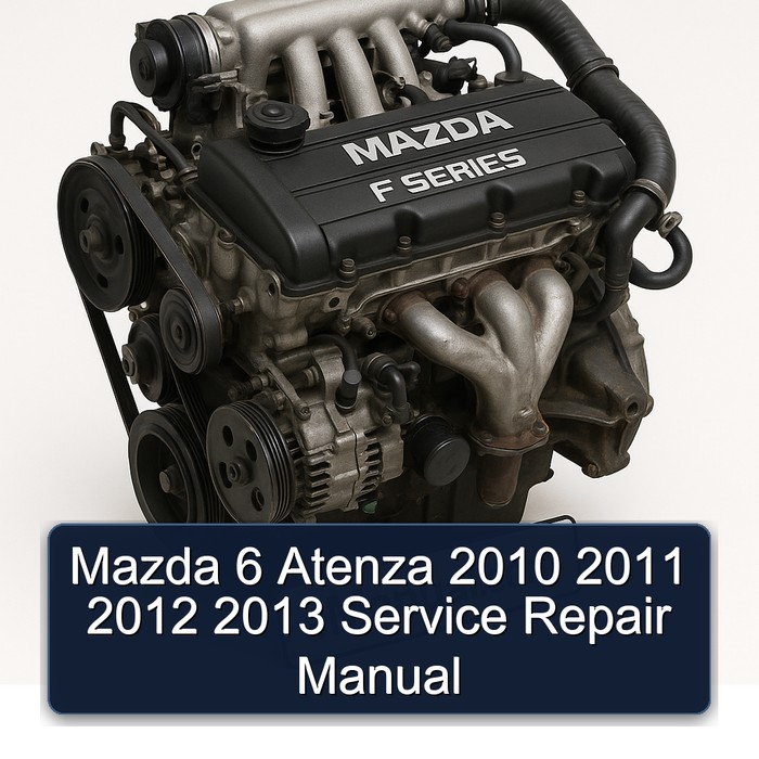 Mazda 6 Atenza 2010 2011 2012 2013 Service Repair Manual