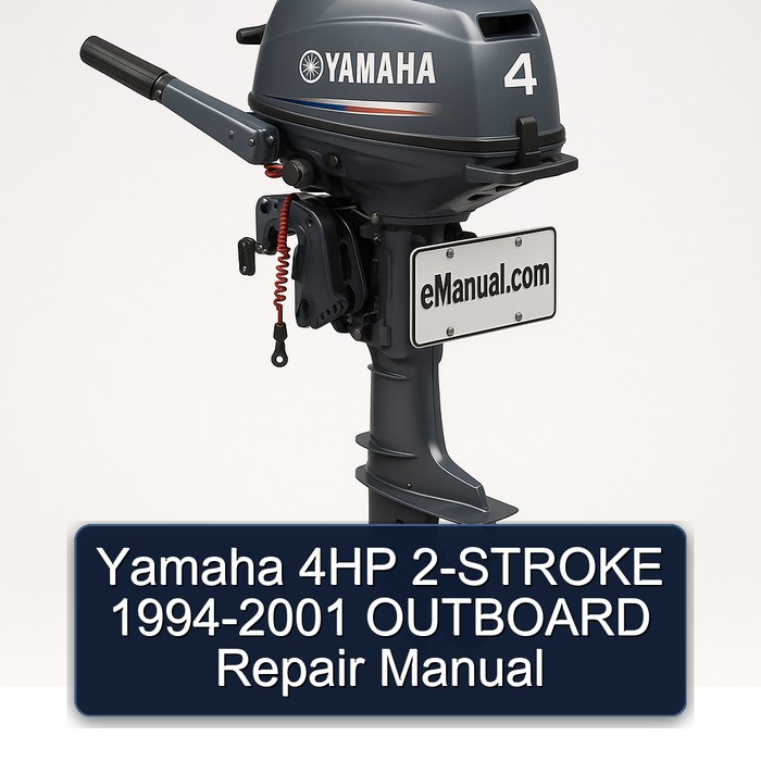 Yamaha 4HP 2-STROKE 1994-2001 OUTBOARD Repair Manual