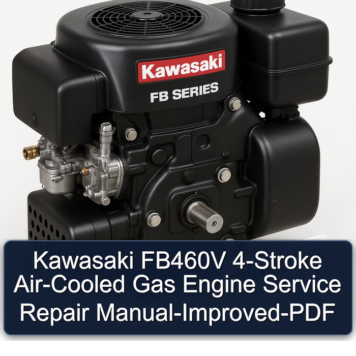 Kawasaki FB460V 4-Stroke Air-Cooled Gas Engine Service Repair Manual-Improved-PDF