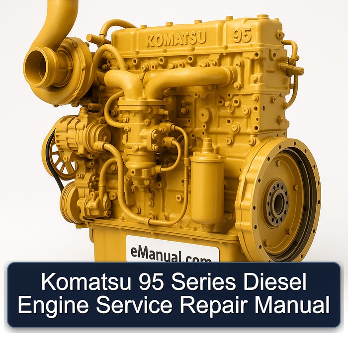 Komatsu 95 Series Diesel Engine Service Repair Manual