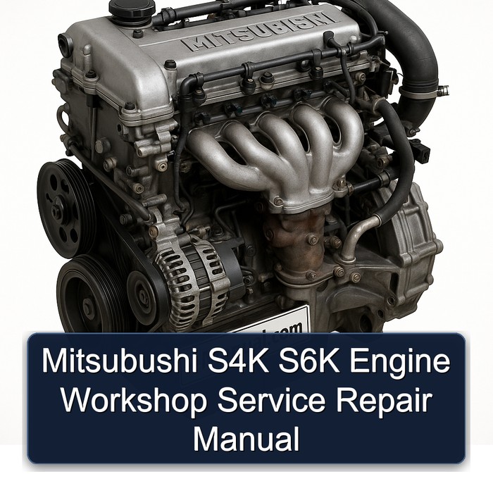 Mitsubushi S4K S6K Engine Workshop Service Repair Manual