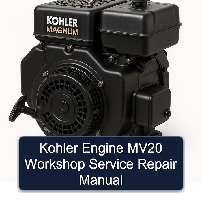Kohler Engine MV20 Workshop Service Repair Manual