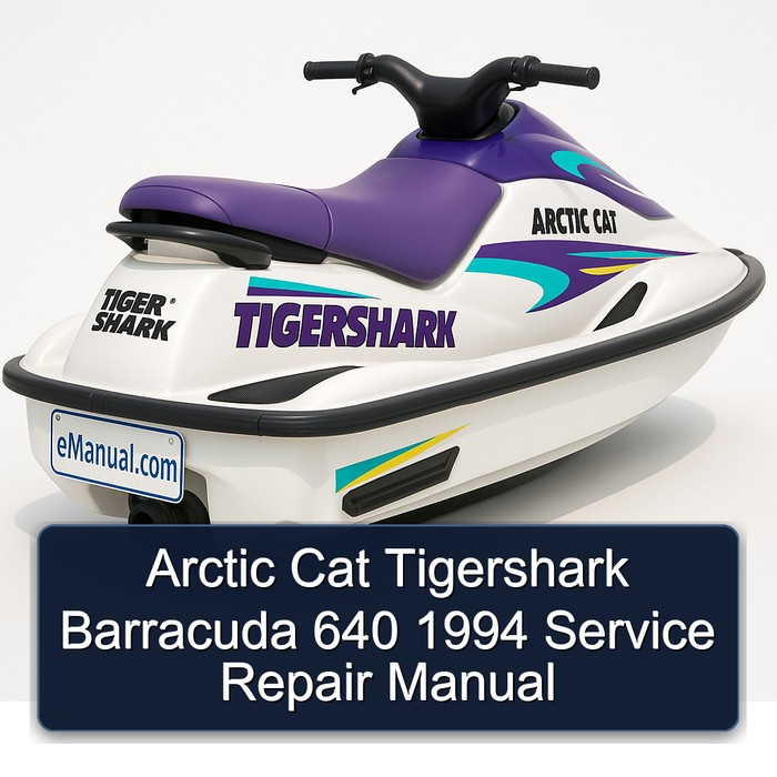Arctic Cat Tigershark Barracuda 640 1994 Service Repair Manual
