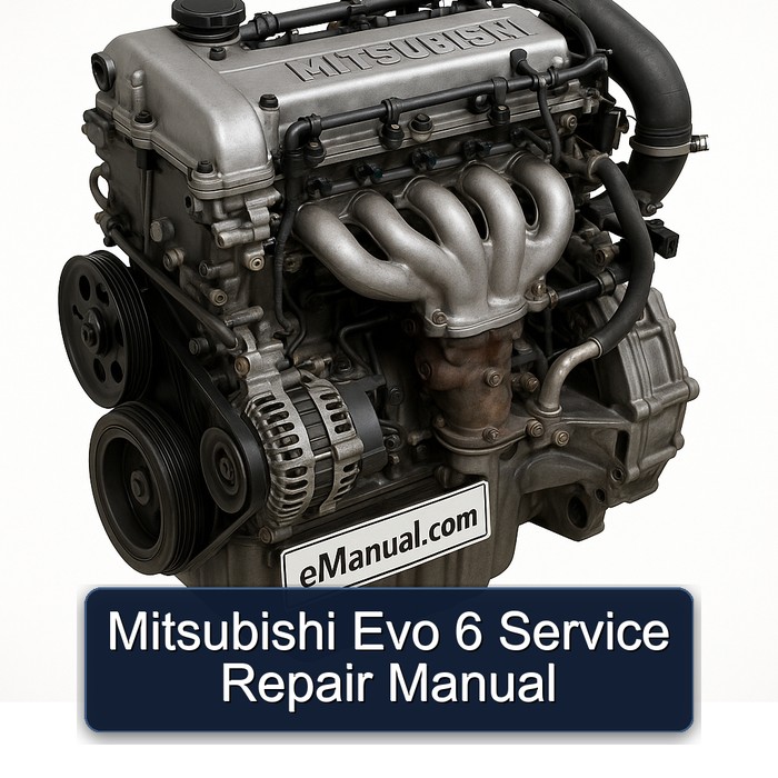 Mitsubishi Evo 6 Service Repair Manual