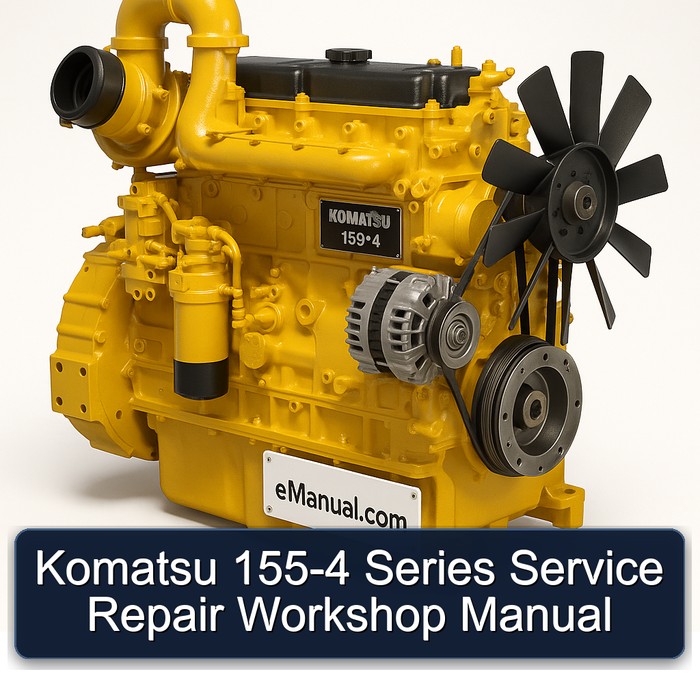 Komatsu 155-4 Series Service Repair Workshop Manual
