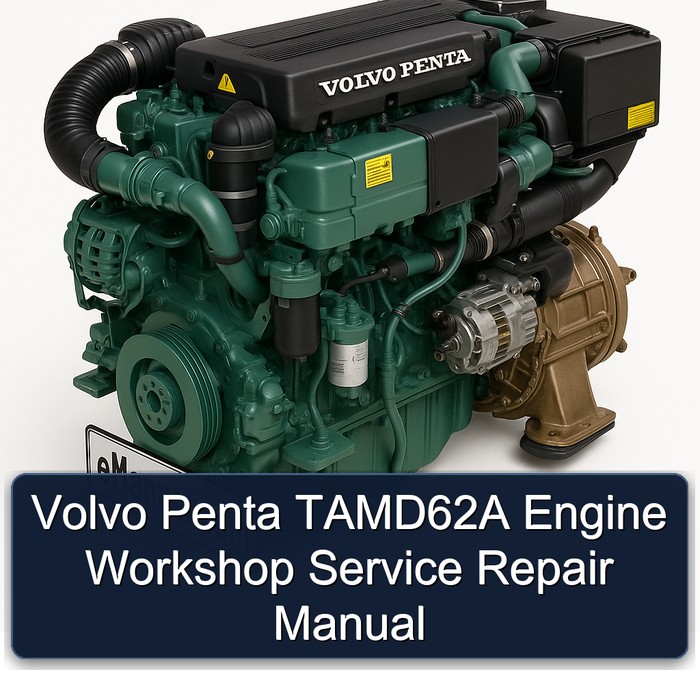 Volvo Penta TAMD62A Engine Workshop Service Repair Manual