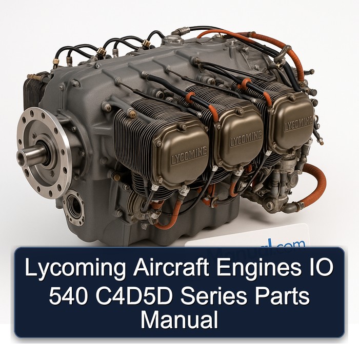 Lycoming Aircraft Engines IO 540 C4D5D Series Parts Manual