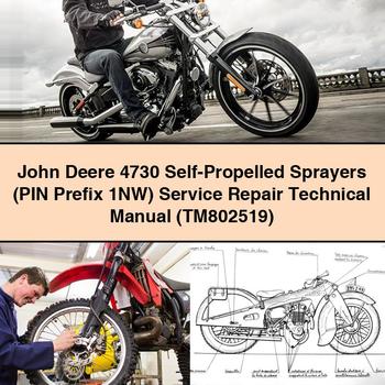 John Deere 4730 Self-Propelled Sprayers (PIN Prefix 1NW) Service Repair Technical Manual (TM802519) PDF Download