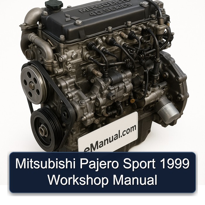 Mitsubishi Pajero Sport 1999 Workshop Manual