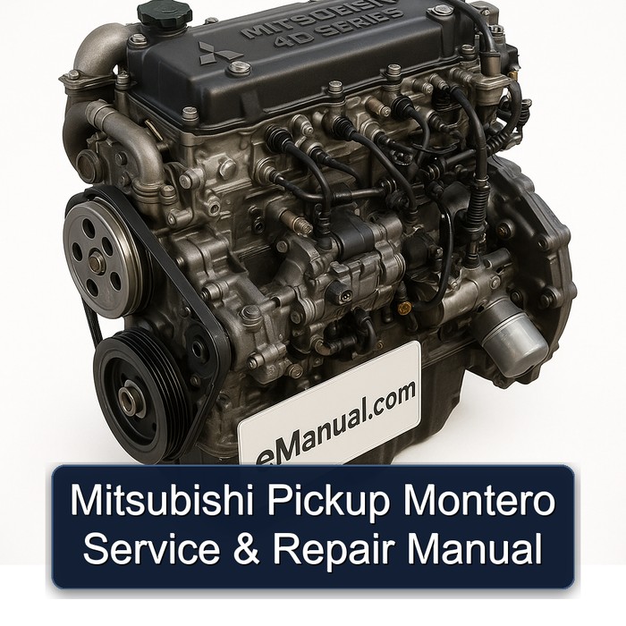 Mitsubishi Pickup Montero Service & Repair Manual