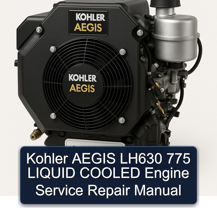 Kohler AEGIS LH630 775 LIQUID COOLED Engine Service Repair Manual