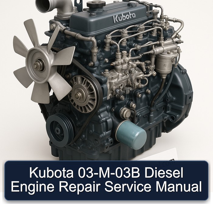 Kubota 03-M-03B Diesel Engine Repair Service Manual