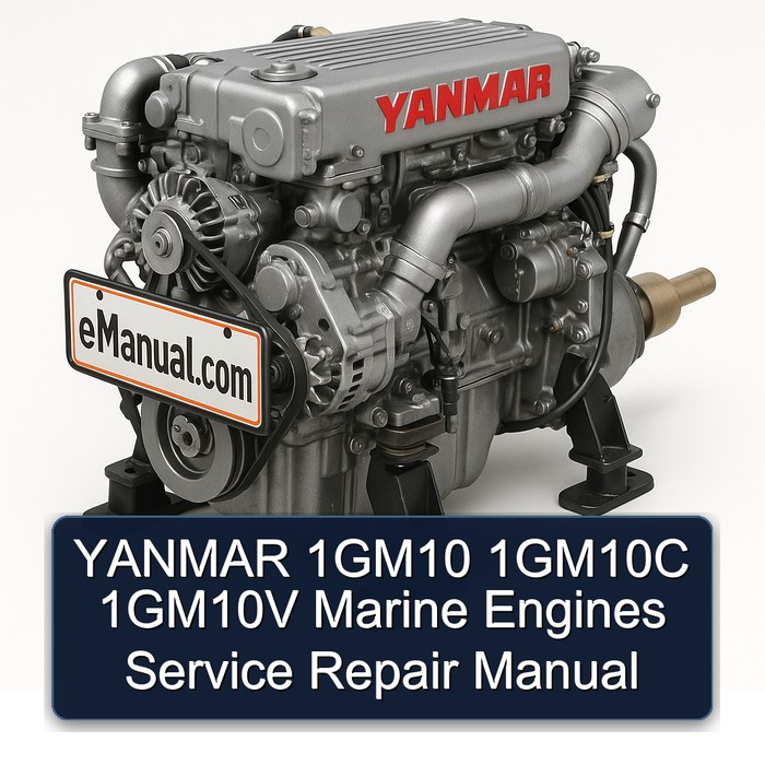 YANMAR 1GM10 1GM10C 1GM10V Marine Engines Service Repair Manual