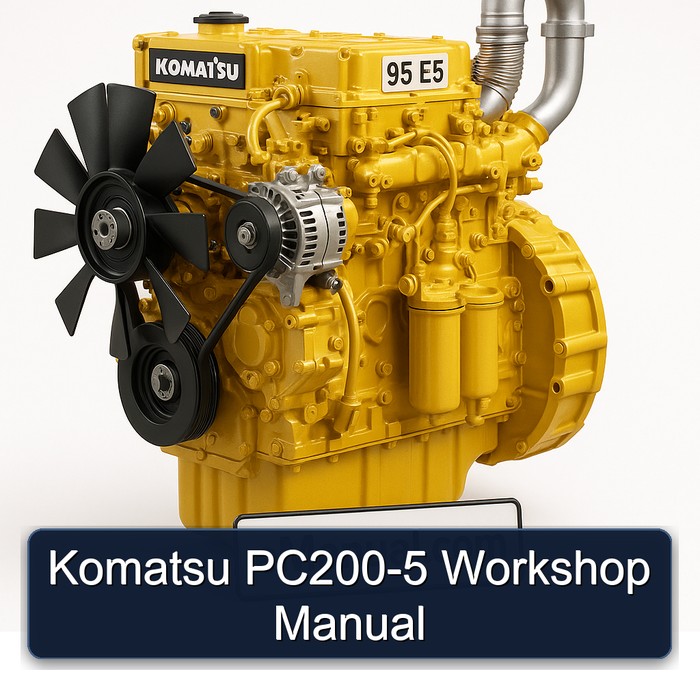 Komatsu PC200-5 Workshop Manual