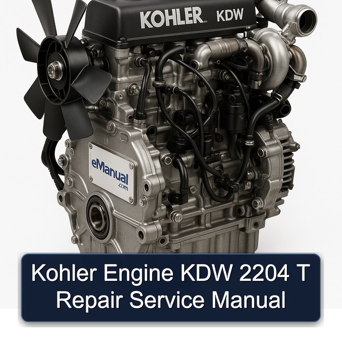 Kohler Engine KDW 2204 T Repair Service Manual