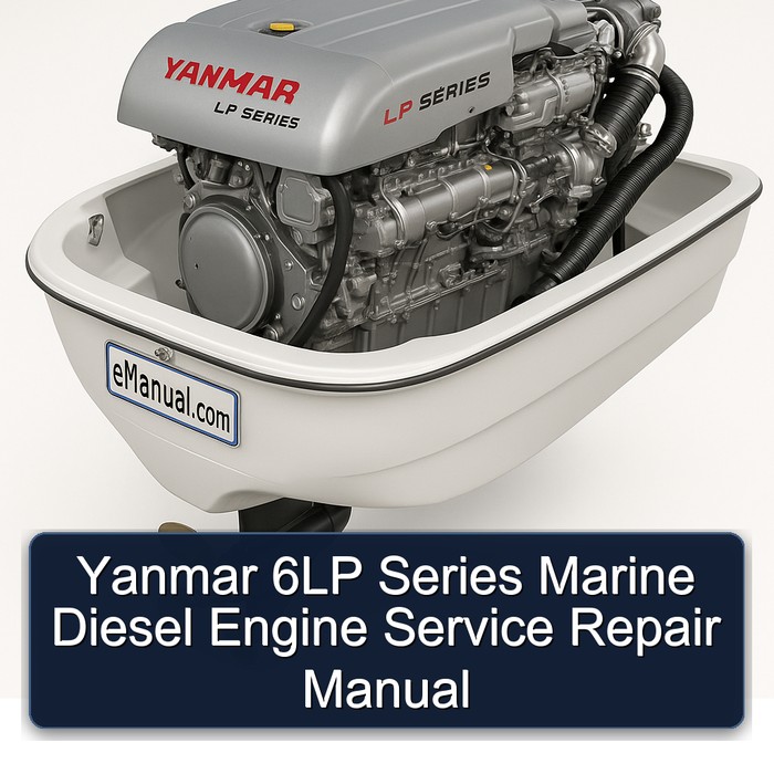 Yanmar 6LP Series Marine Diesel Engine Service Repair Manual