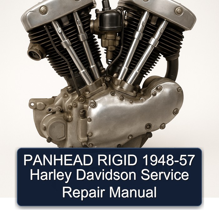 PANHEAD RIGID 1948-57 Harley Davidson Service Repair Manual