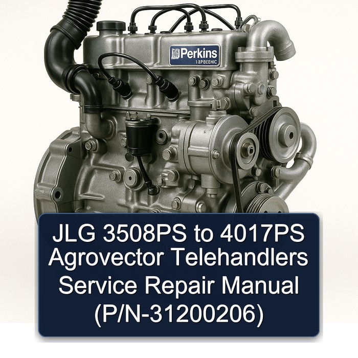 JLG 3508PS to 4017PS Agrovector Telehandlers Service Repair Manual (P/N-31200206)