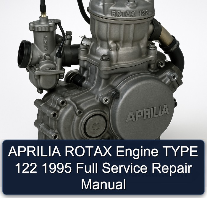 APRILIA ROTAX Engine TYPE 122 1995 Full Service Repair Manual