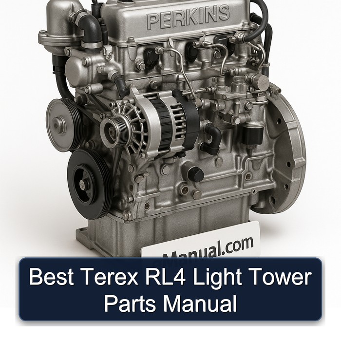 Best Terex RL4 Light Tower Parts Manual