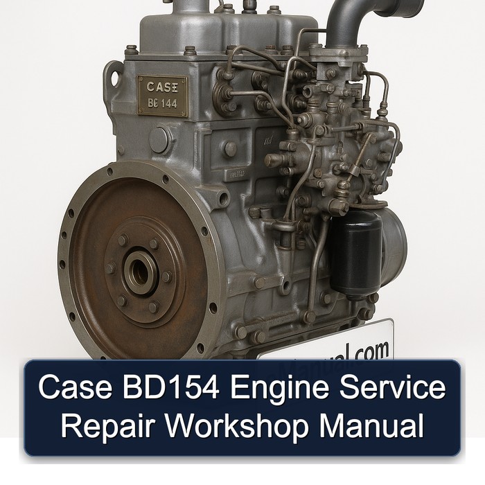Case BD154 Engine Service Repair Workshop Manual