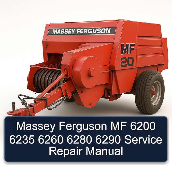 Massey Ferguson MF 6200 6235 6260 6280 6290 Service Repair Manual