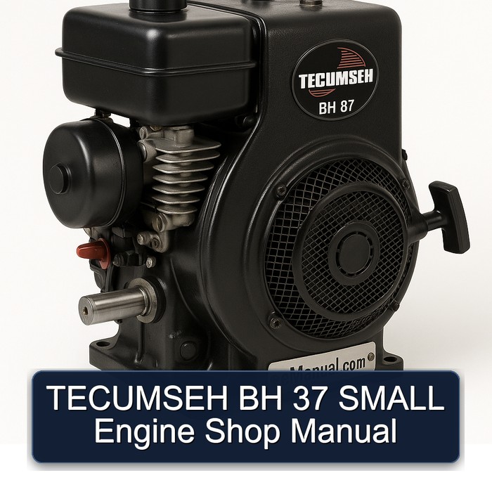 TECUMSEH BH 37 SMALL Engine Shop Manual