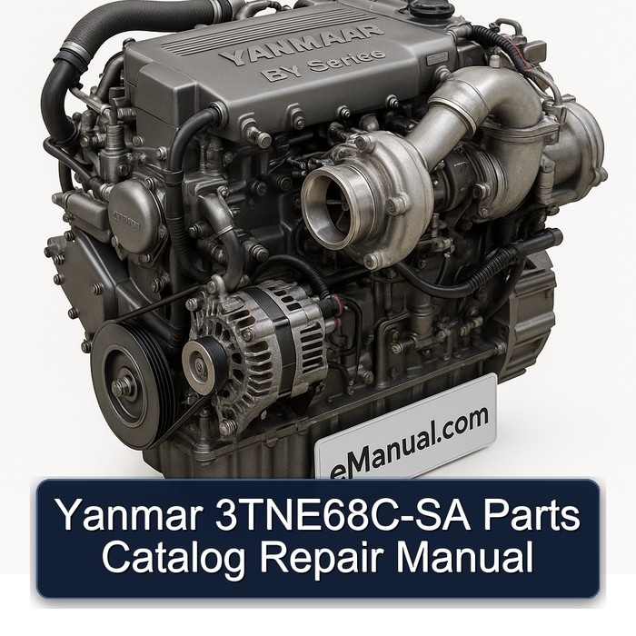 Yanmar 3TNE68C-SA Parts Catalog Repair Manual