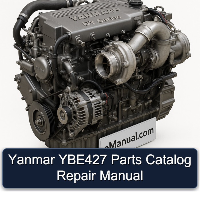 Yanmar YBE427 Parts Catalog Repair Manual