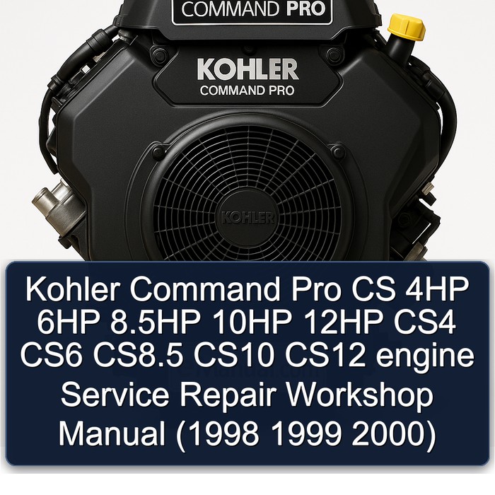Kohler Command Pro CS 4-12 PS Motoren: Service- und Reparaturhandbuch (1998-2000)