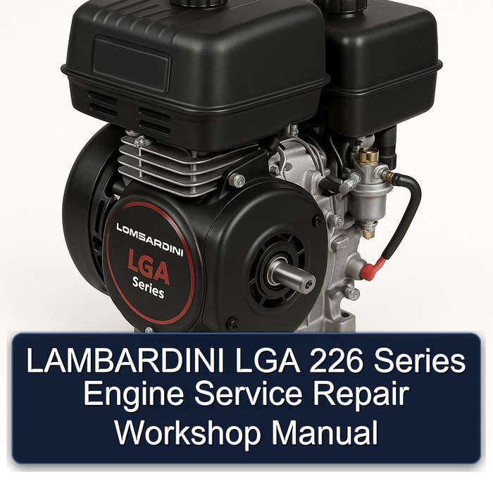 LAMBARDINI LGA 226 Series Engine Service Repair Workshop Manual