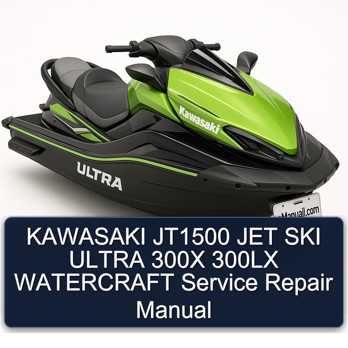 KAWASAKI JT1500 JET SKI ULTRA 300X 300LX WATERCRAFT Service Repair Manual