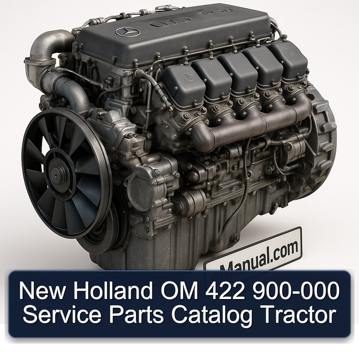 New Holland OM 422 900-000 Service Parts Catalog Tractor