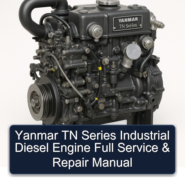 Yanmar TN Series Industrial Diesel Engine Full Service & Repair Manual