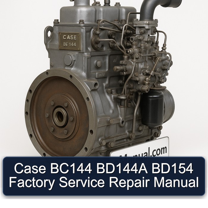 Case BC144 BD144A BD154 Factory Service Repair Manual