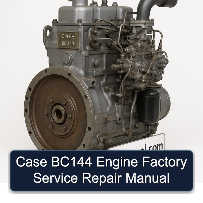 Case BC144 Engine Factory Service Repair Manual