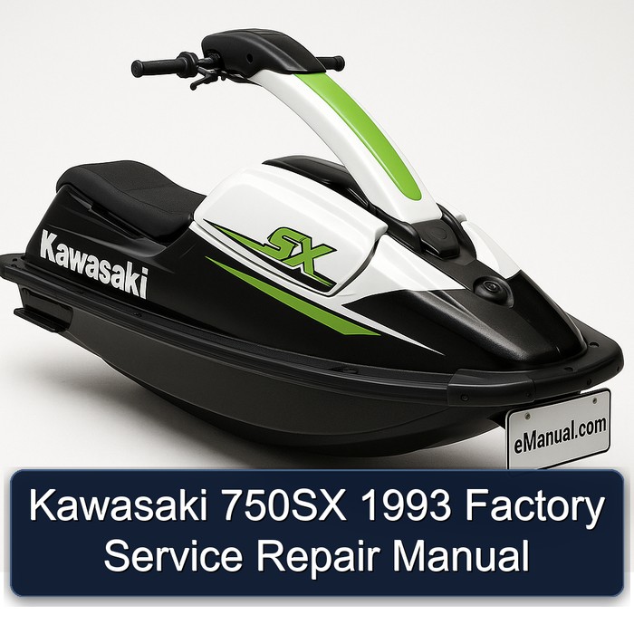 Kawasaki 750SX 1993 Factory Service Repair Manual