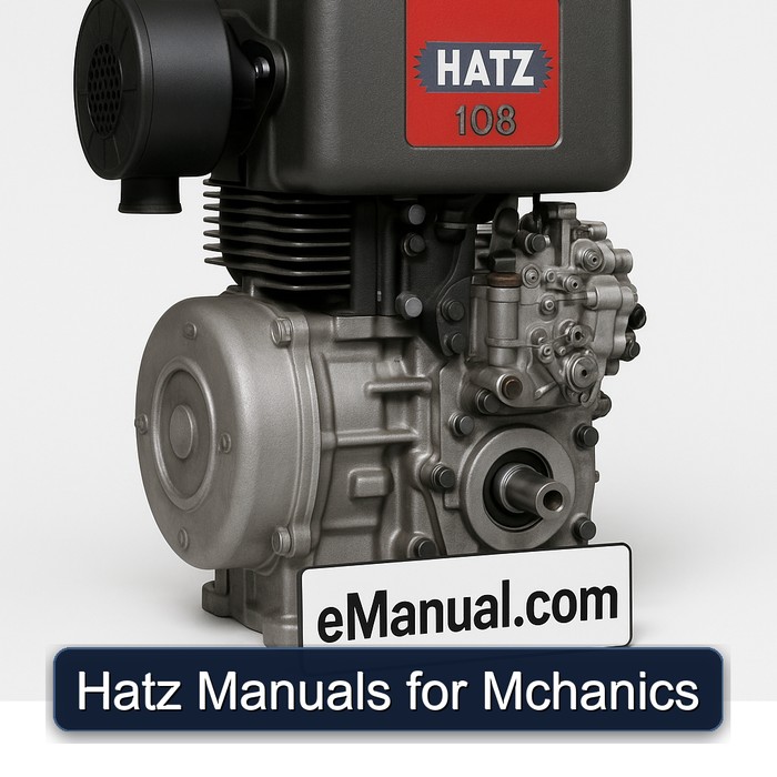 Hatz Manuals for Mchanics