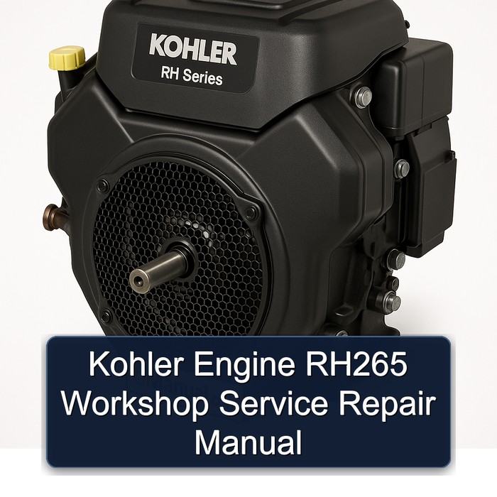 Kohler Engine RH265 Workshop Service Repair Manual