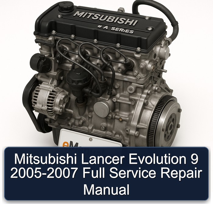 Mitsubishi Lancer Evolution 9 2005-2007 Full Service Repair Manual