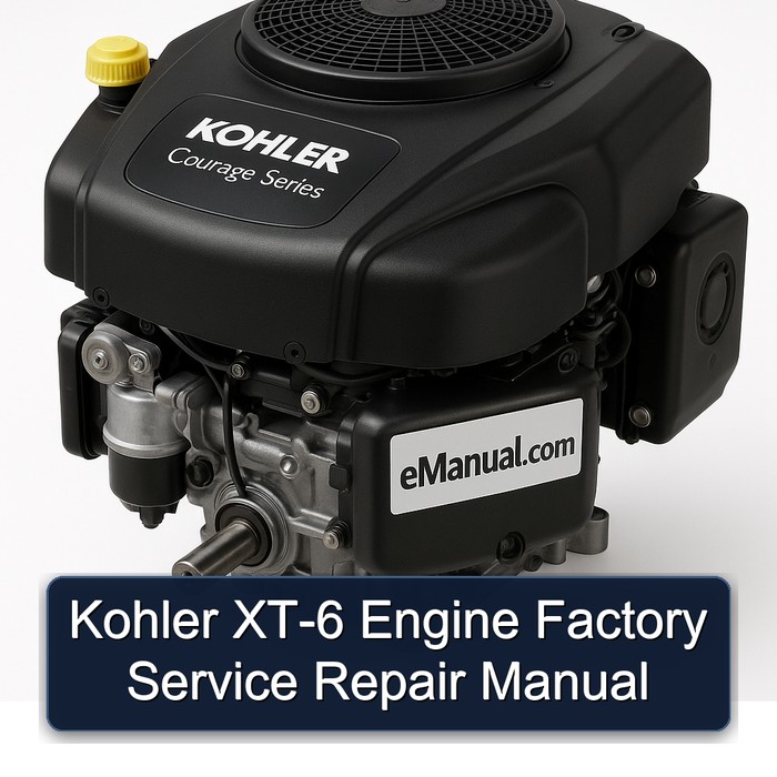 Kohler XT-6 Engine Factory Service Repair Manual